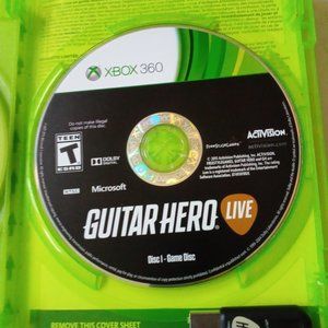 Xbox 360 guitar hero live